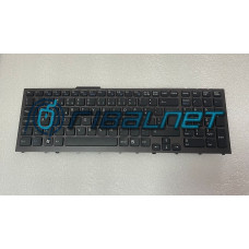 Teclado PT SONY VPCF11S1E/Black w/Metallic Dark frame 